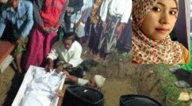 Suasana Pemakaman, dan Korban semasa hidup (insert)