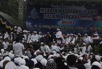 Suasana tabligh bersama Habib Rizieq di Pamekasan Madura