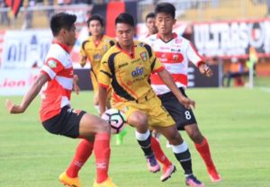 Madura United Gagal Memetik Kemenangan Lawan Mitra Kukar, Skor 2-2