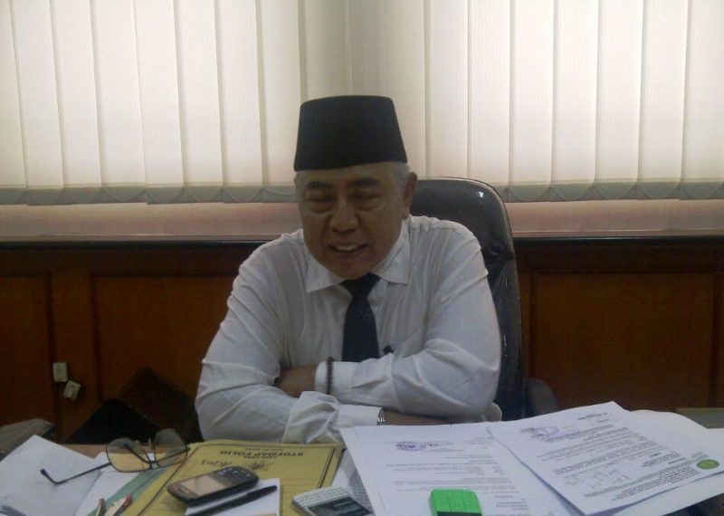 Ketua Badan Narkotika Kabupaten (BNK) Sampang H. Fadhilah Budiono.