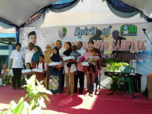 PDAM Sampang Gelar Bazar dan Santuni Anak Yatim