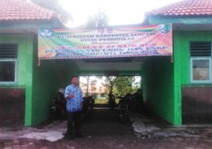 Laksanakan UNKP, Kepsek SMPN 2 Omben Harapkan Muridnya Ikut UNBK Tahun Selanjutnya.