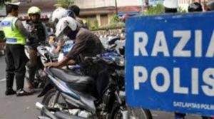 Hasil Operasi Semeru 2017, Satlantas Polres Pamekasan Amankan 34 Kendaraan