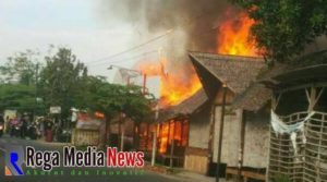 3 Warung di Kamal Bangkalan Terbakar, Polisi Lakukan Penyelidikan