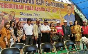 Lestarikan Budaya, Karapan Sapi Ashari Cup di Gelar di Ketapang Sampang