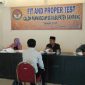 Suasana Fit and Proper Test calon Panwascam