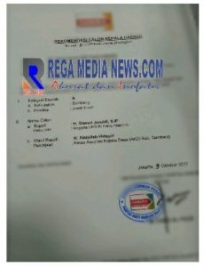 Beredar Foto File Rekomendasi Partai HANURA Turun Ke H. Slamet Junaedi