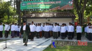 Pimpin Upacara Hari Santri Nasional, Bupati Sampang Ajak Santri Jaga Kekompakan Dan Perangi Narkoba