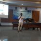 Ketua BPC HIPMI Sampang saat mengisi seminar kewirausahaan di Universitas Madura Pamekasan