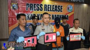 Satreskoba Polres Pamekasan Tangkap Pengedar Narkoba Asal Sampang