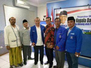 Paslon Hisbullah Semakin Optimis Setelah Menerima SK Dari PAN