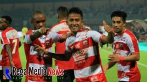 Menang Atas Sriwijaya FC, Madura United Bertengger Di 3 Besar Klasemen Liga 1