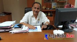 pembantu rektor 3 bagian kemahasiswaan Universitas Trunojoyo Madura (UTM), H. Boedi Mustiko.