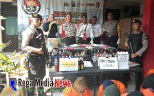 Operasi Pekat 2018, Polres Bangkalan Berhasil Ungkap 23 Kasus