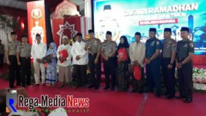 Wakapolda Jatim Hadiri Safari Ramadhan di Mapolres Bangkalan