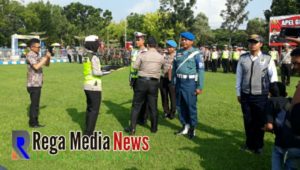 Jelang Lebaran, Polres Bangkalan Gelar Apel Pasukan Operasi Ketupat Semeru 2018