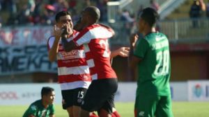 Madura United Tundukkan PSMS Medan Dengan Skor Tipis