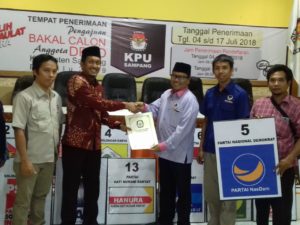 15 Parpol Daftar Bacaleg Ke KPU Sampang, Perindo Terancam Gagal Ikut Pileg 2019