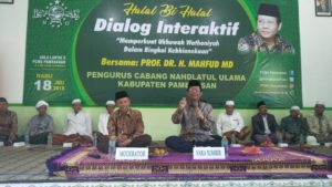 Halal Bihalal NU Pamekasan Dihadiri Mahfud MD