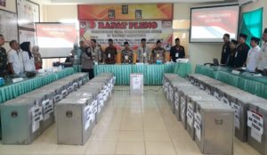 Rapat Pleno Penghitungan Surat Suara Tingkat Kabupaten Bangkalan Dimulai