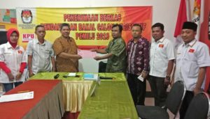 KPU Pamekasan Terima Berkas Pendaftaran Bacaleg Partai Garuda