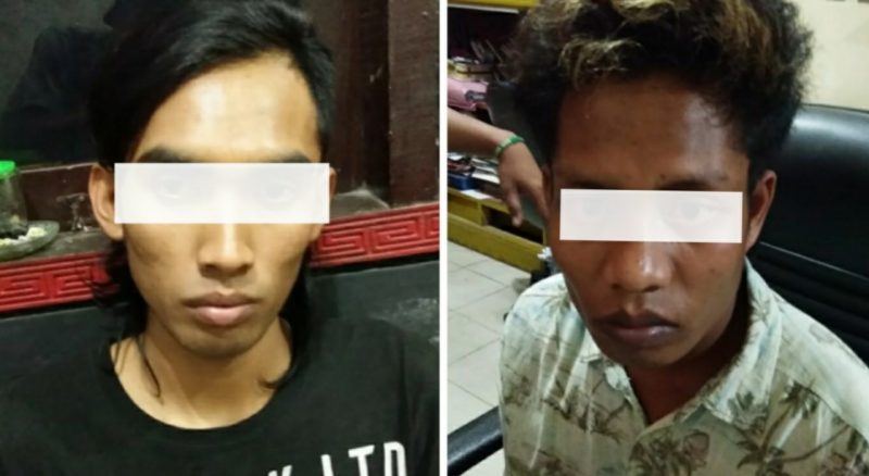 Kedua pelaku, LH dan AR