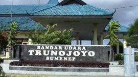 Gambar; Bandar Udara Trunojoyo di Kabupaten Sumenep.