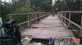 Jembatan yang dikeluhkan warga