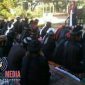 Jama'ah An-Nadzir saat melaksanakan sholat idul adha.