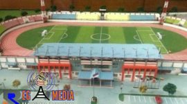 Gambar stadion yang akan dibangun di Kabupaten Sampang.