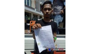 Driver Online Kota Makassar Bersatu Turun Jalan