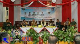 Sarasehan bertajuk Pemantapan Pengelolaan Anggaran Desa Tepat Guna dan Tepat Sasaran digelar di Markas Kepolisian Resort (Mapolres) Bone.