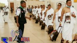 Jama'ah haji asal Kabupaten Pamekasan.