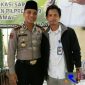 Reporter regamedianews.com pose bersama Kapolres Gowa AKBP Shinto Silitonga.