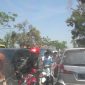 Macet di Blega, Jumat (24/8/18)