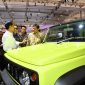 Presiden Saat meninjau Pameran Otomotif Gaikindo di BSD