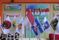 ilustrasi bendera partai politik