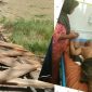 Kondisi jembatan gantung penghubung antara Desa Muktesareh - Desa Rohayu, Kecamatan Kedungdung, Sampang,  saat ini. Dan kondisi Ahmad Toha (korban) saat mendapat perawatan di puskesmas setempat.