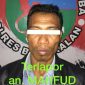 Tersangka MD saat di amankan di Mapolres Bangkalan.