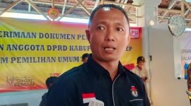 Ketua Komisi Pemilihan Umum Daerah (KPUD) Sumenep, A. Warits.