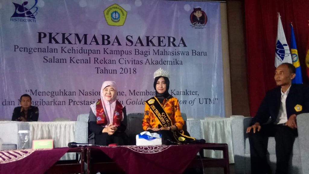 Asma Nadia, Mengajak PKKMABA UTM Bergegas Dalam Mencapai Impian