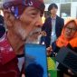Soesilo Toer, Ph. D (Budayawan) saat diwawancara reporter regamedianews.com