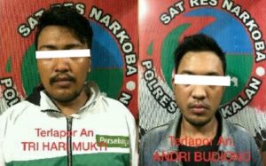 Asyik Pesta Sabu, Dua Pria Asal Surabaya Diciduk Polisi