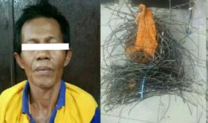 Hendak Nyolong Kabel, Pria Asal Bangkalan Ini Malah Ketahuan Polisi