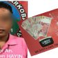 Tersangka SL dengan barang bukti narkoba saat diamankan di Mapolres Bangkalan.