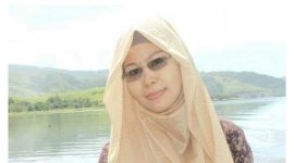 Almarhumah Nur Mutmainnah semasa hidup