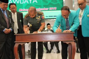 Kodam Brawijaya Jalin MoU Dengan Unisma