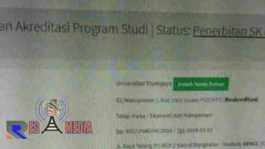 Berkat Kerja Keras, Prodi Managemen Akreditasi A