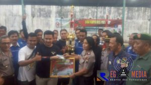 Rebutkan Piala Kapolres Pati, Koramil dan Polsek Margoyoso Sukseskan Lomba Burung Kicau