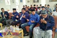 Suasana saat berlangsungnya acara Konsolidasi dan Perkenalan Caleg Pemilu 2019 dari Partai NasDem.